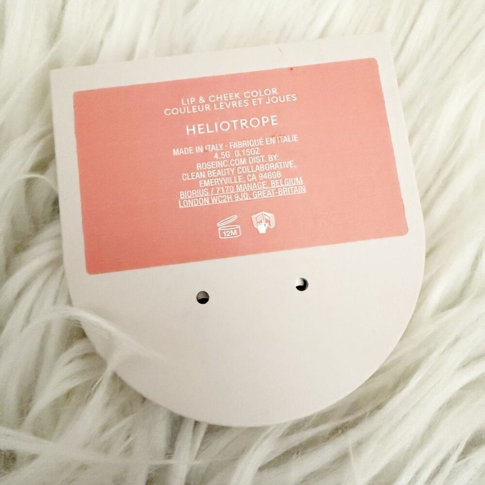 ROSE INC | Cream Blush Refillable Cheek + Lip Color "Heliotrope" | 0.15 oz (4.5 - Picture 5 of 8